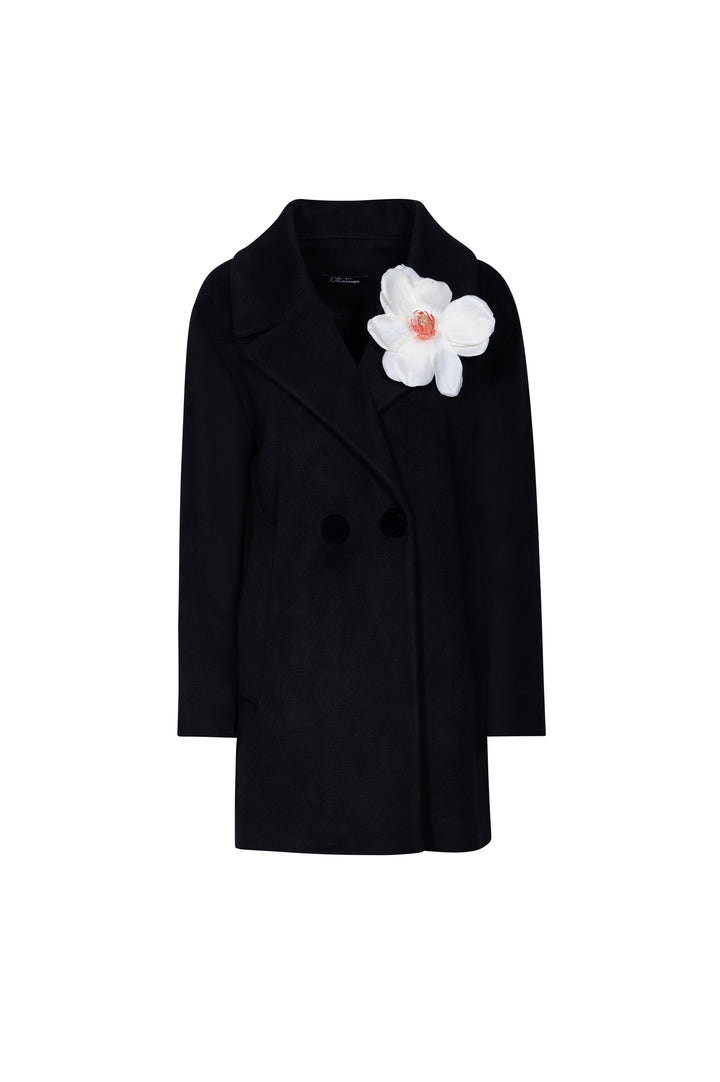 Oltre Tempo Cappotto in viscosa due bottoni Hotsell