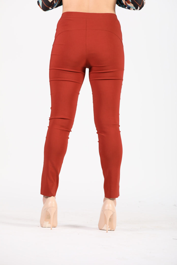 Oltre Tempo Capri in viscosa con elastico in vita Vendite Flash