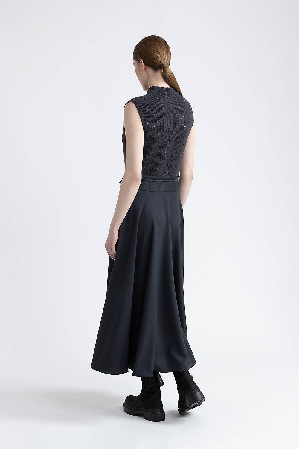 Peserico Abito in lana, seta, cashmere e lurex Rilascio limitato