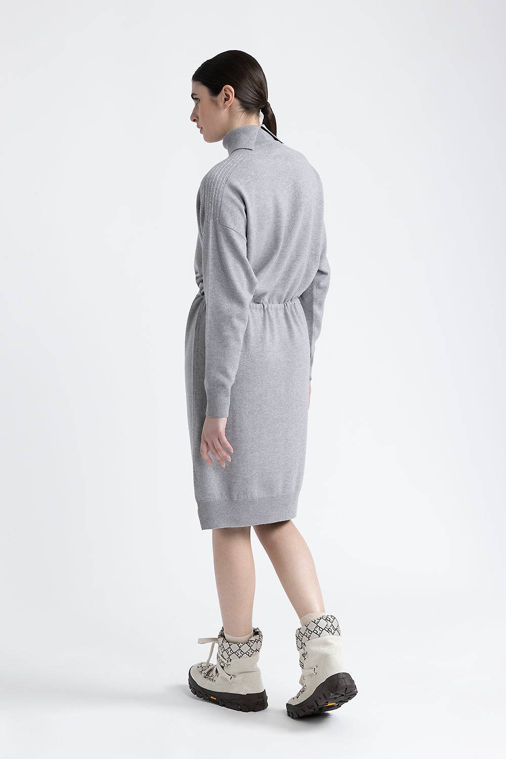 Peserico Abito midi in lana, seta e cashmere Nuova