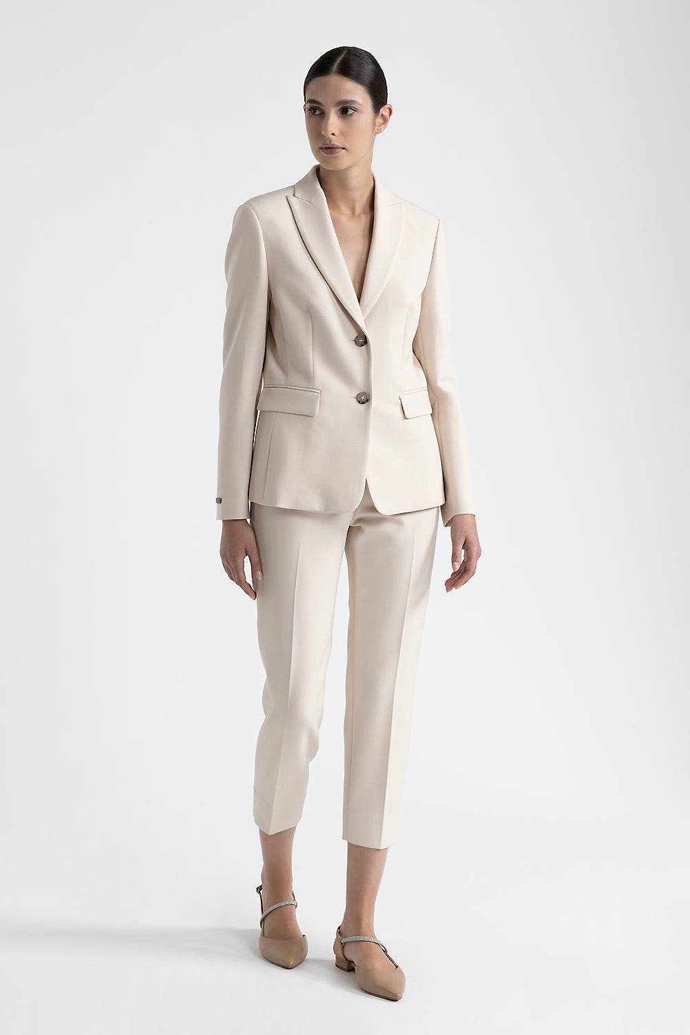 Peserico Blazer in tela tecnica double Offerte