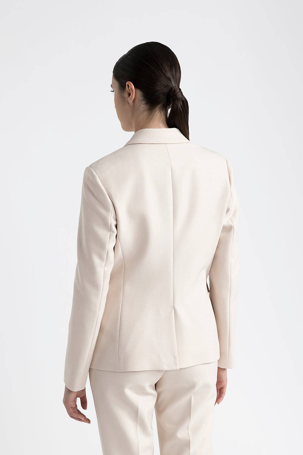 Peserico Blazer in tela tecnica double Offerte