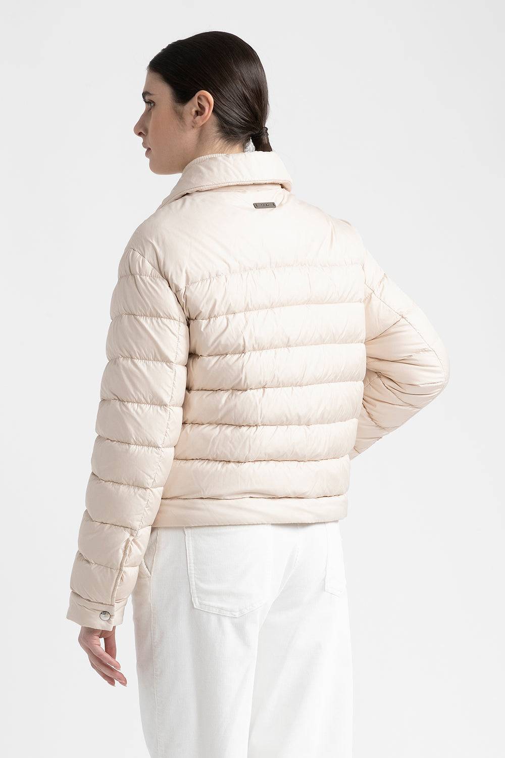 Peserico Giacca camicia in piuma d'oca con bottoni Negozi Online