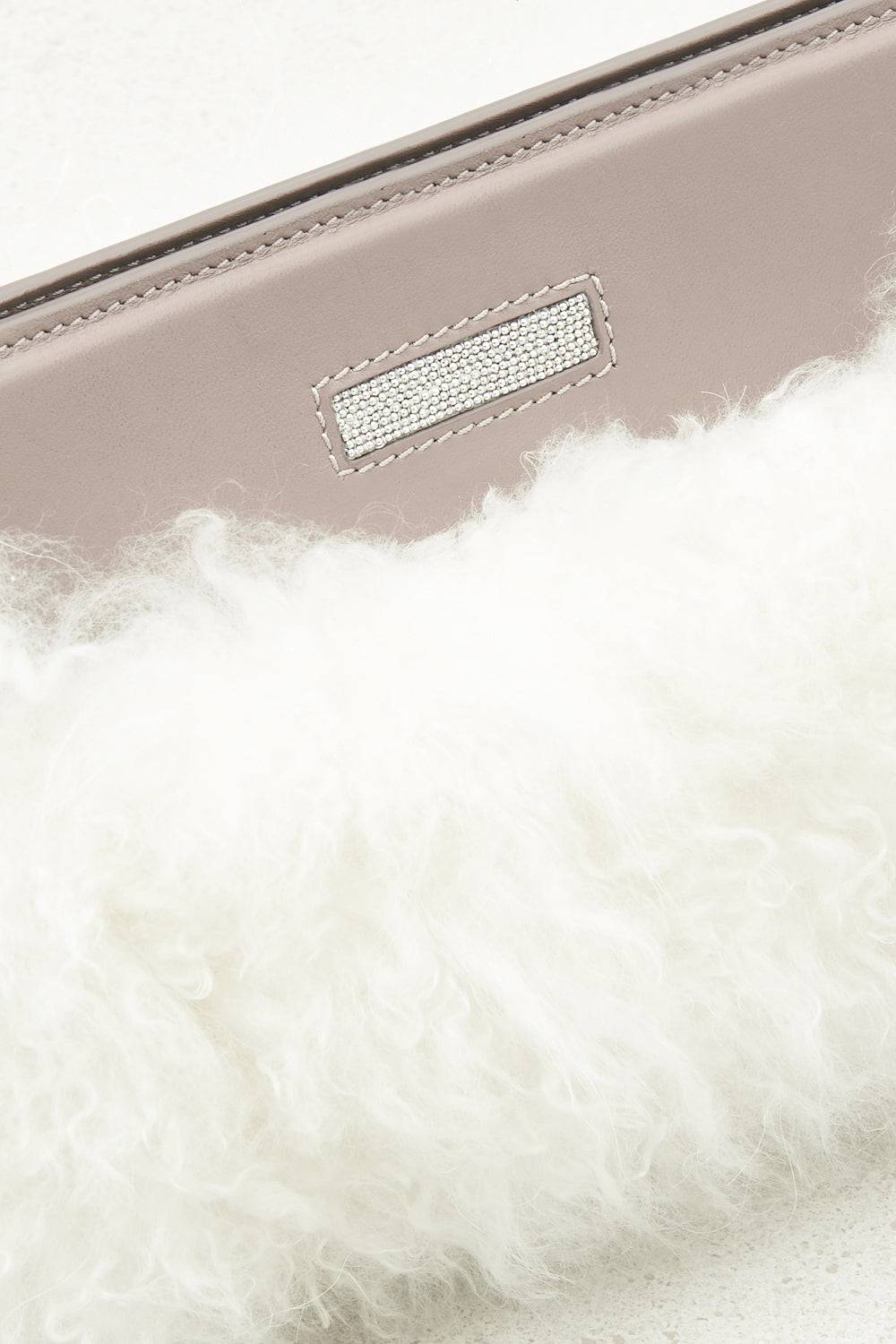 Peserico Pochette in vera pelliccia e vera pelle Fino Al -60%