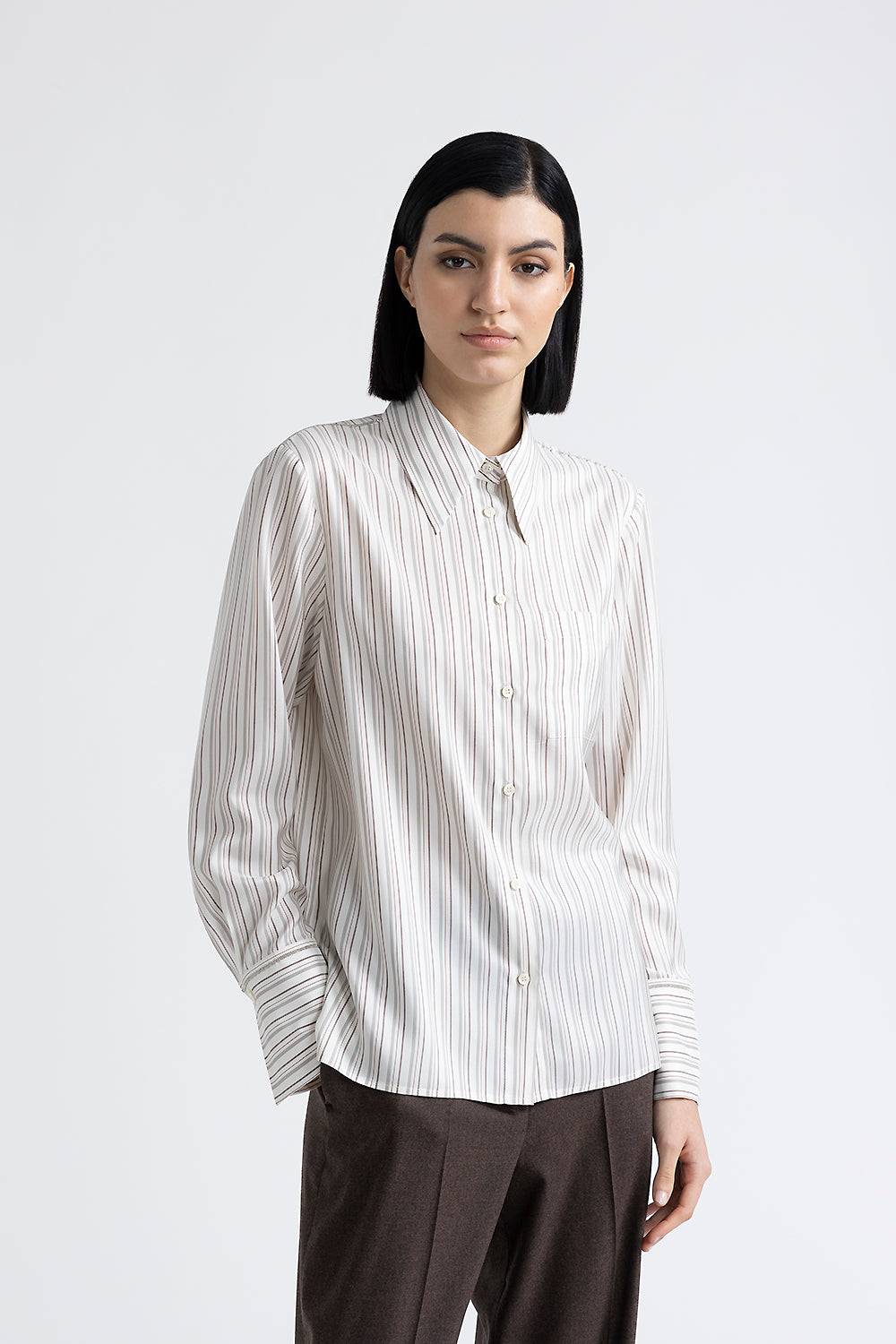 Peserico Camicia in pura seta
