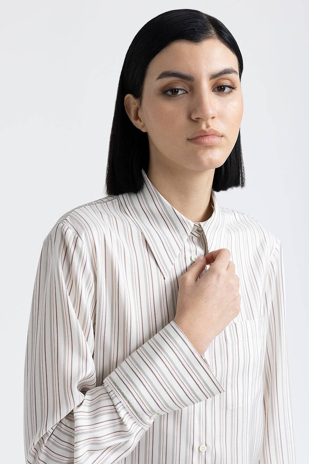 Peserico Camicia in pura seta Fino al 60% di sconto