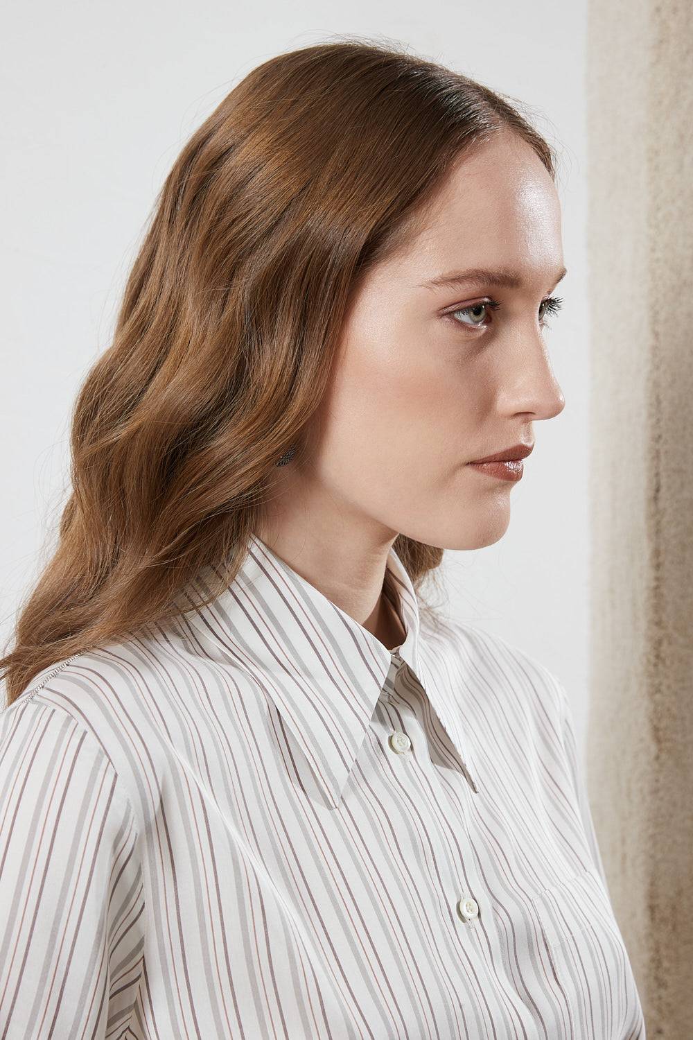 Peserico Camicia in pura seta Fino al 60% di sconto