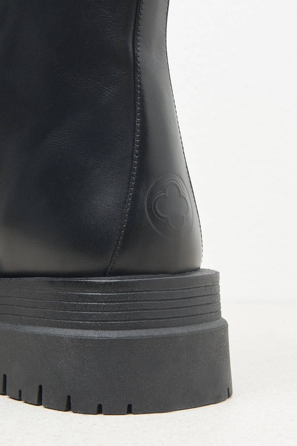 Peserico Stivali platform in pelle Outlet