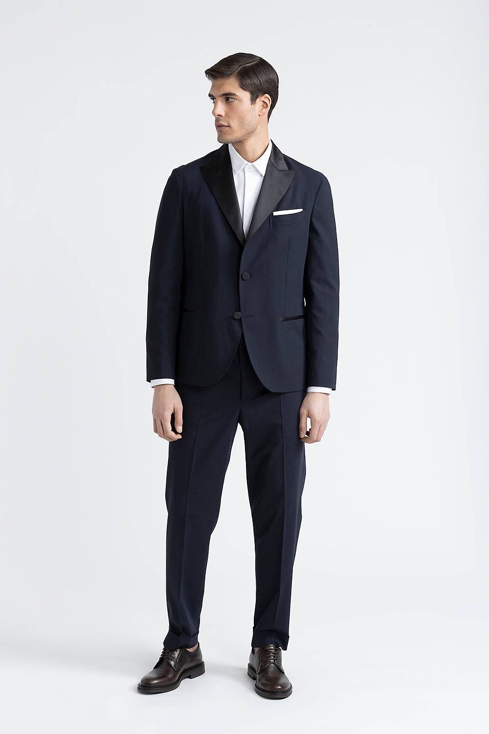 Peserico Blazer monopetto evening in lana e seta In Vendita