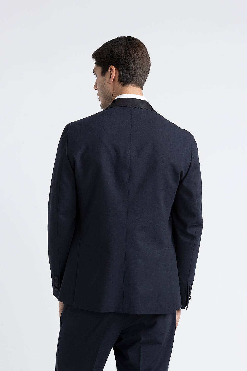 Peserico Blazer monopetto evening in lana e seta In Vendita