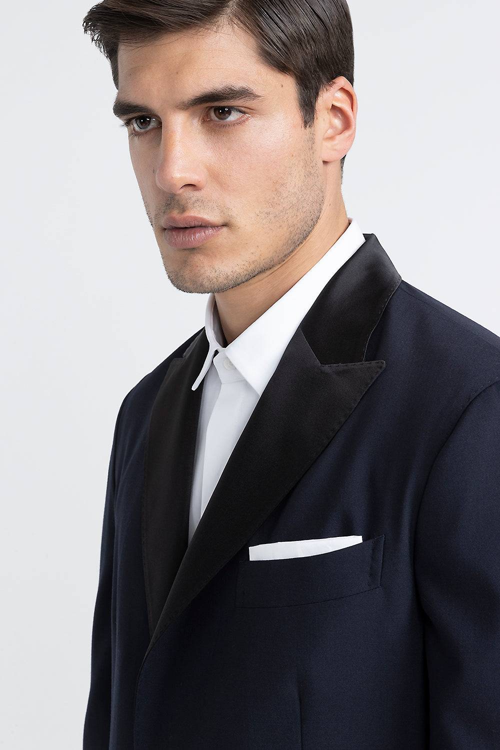 Peserico Blazer monopetto evening in lana e seta In Vendita