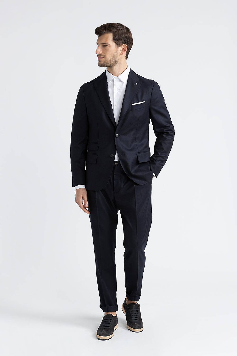 Peserico Blazer monopetto in pura lana vergine Vendita Calda