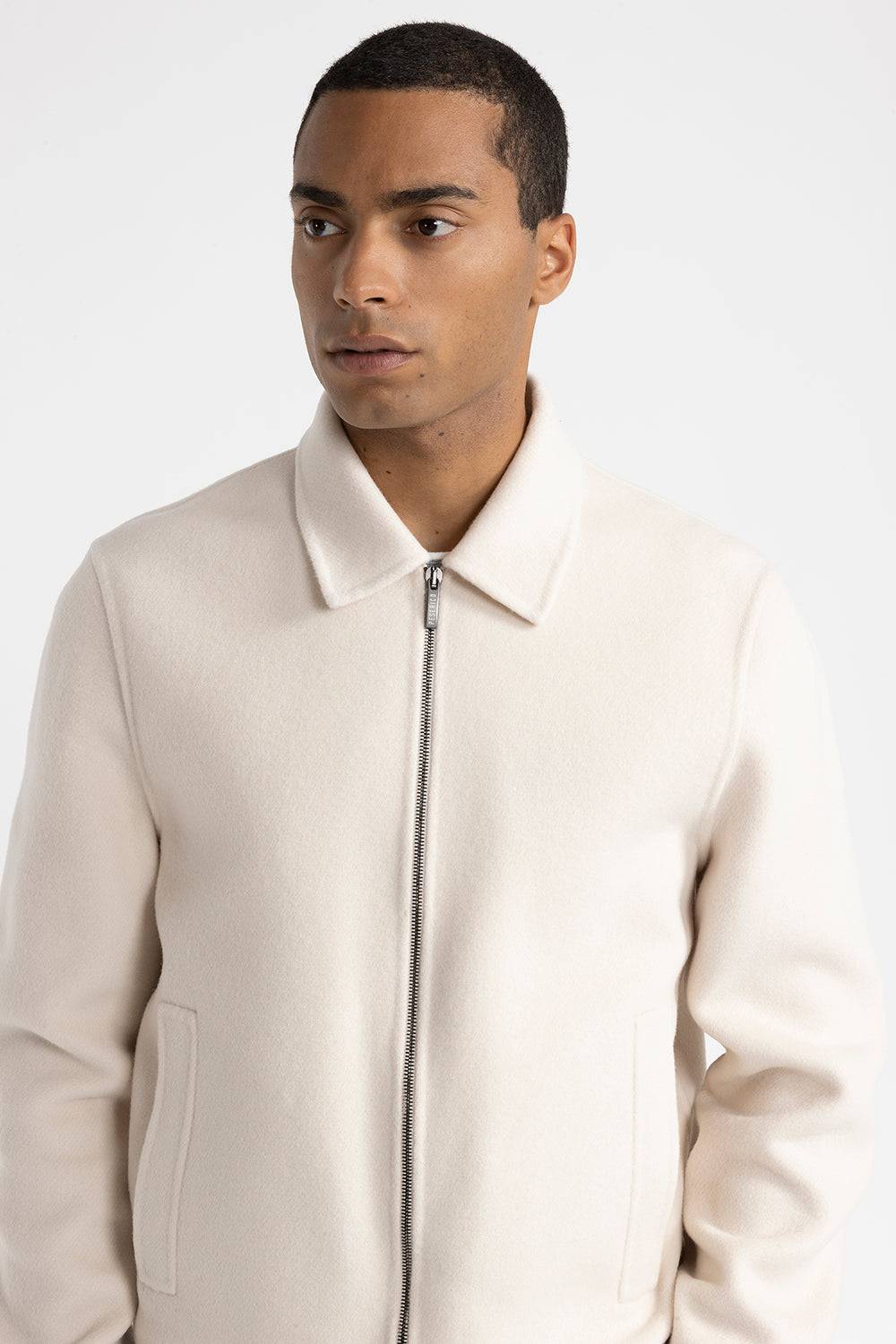 Peserico Giubbino in panno double di lana cashmere Moda