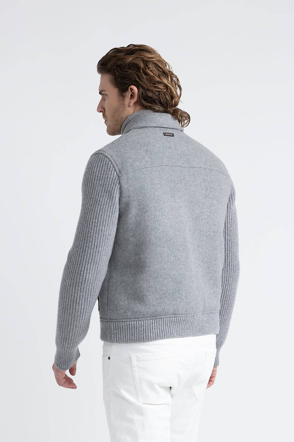 Peserico Giubbino in panno double di lana cashmere 2025