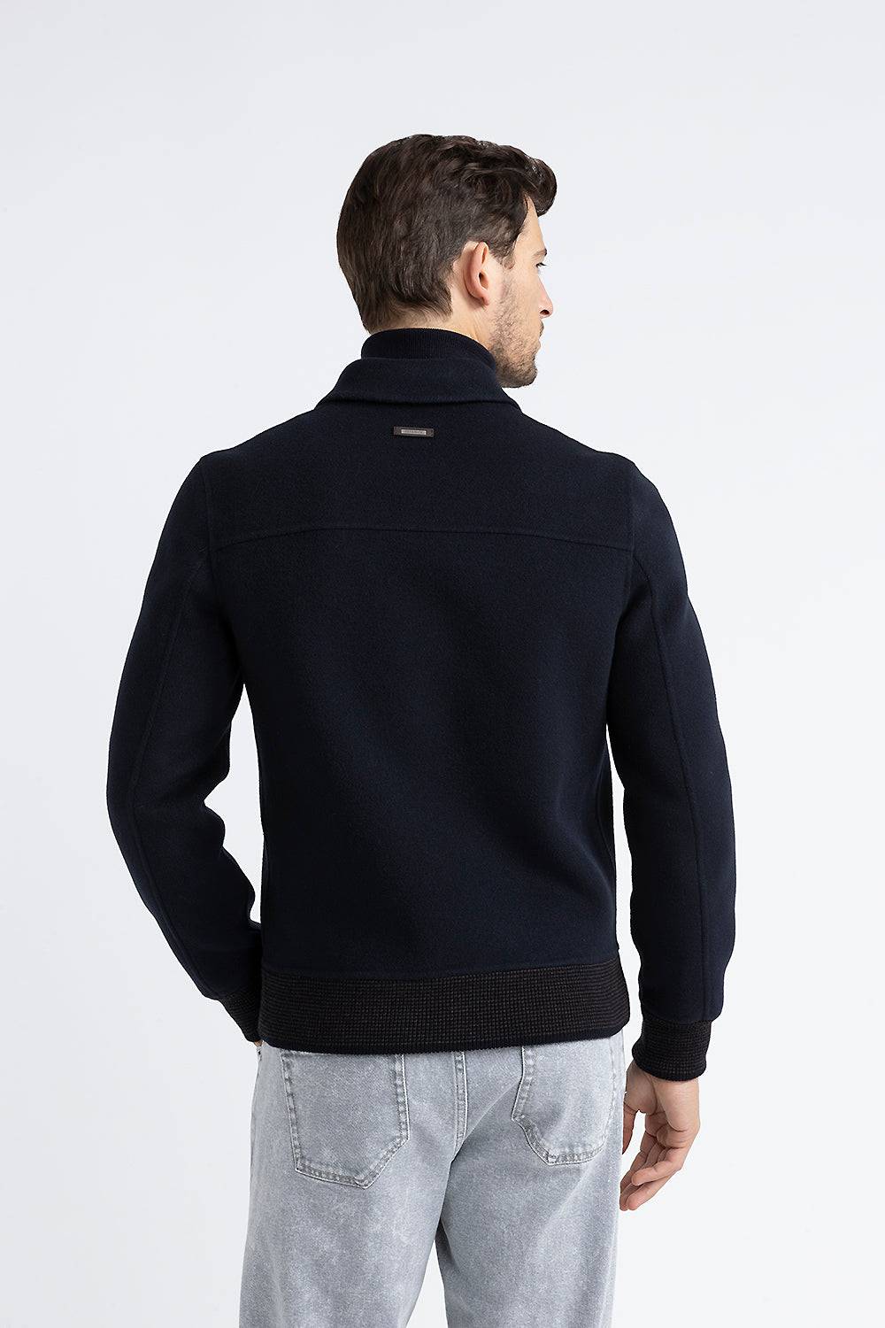Peserico Giubbino in panno double di lana cashmere Vendita
