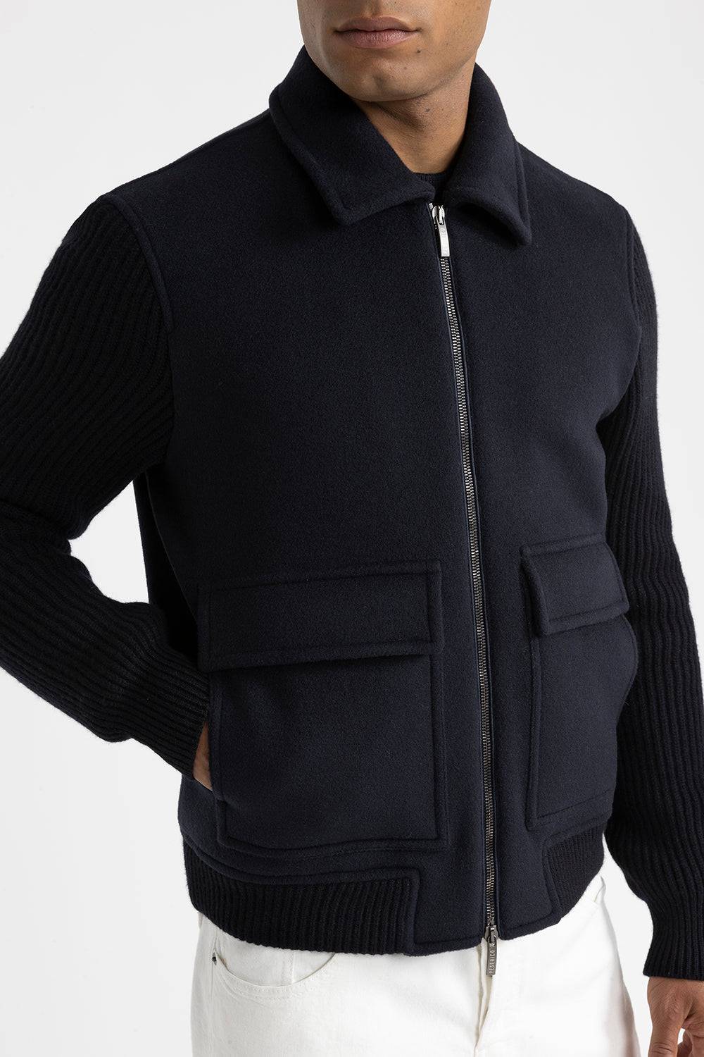 Peserico Giubbino in panno double di lana cashmere Promozione