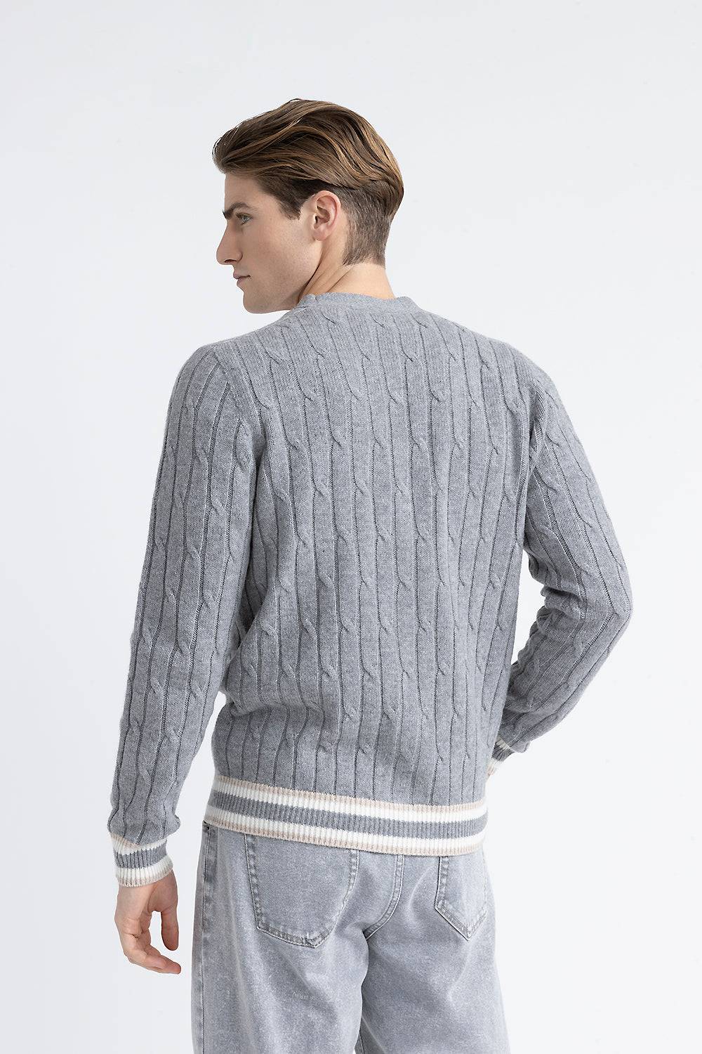 Peserico Cardigan in lana merinos extrafine e cashmere Consegna Veloce