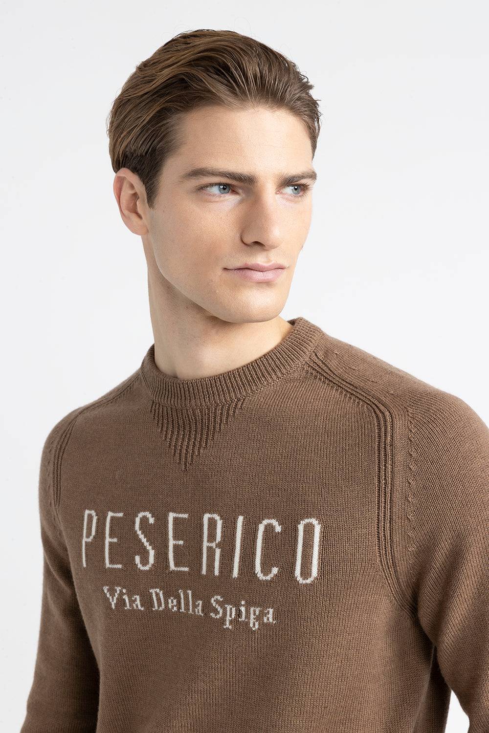 Peserico Maglia in pura lana merinos extrafine Economico