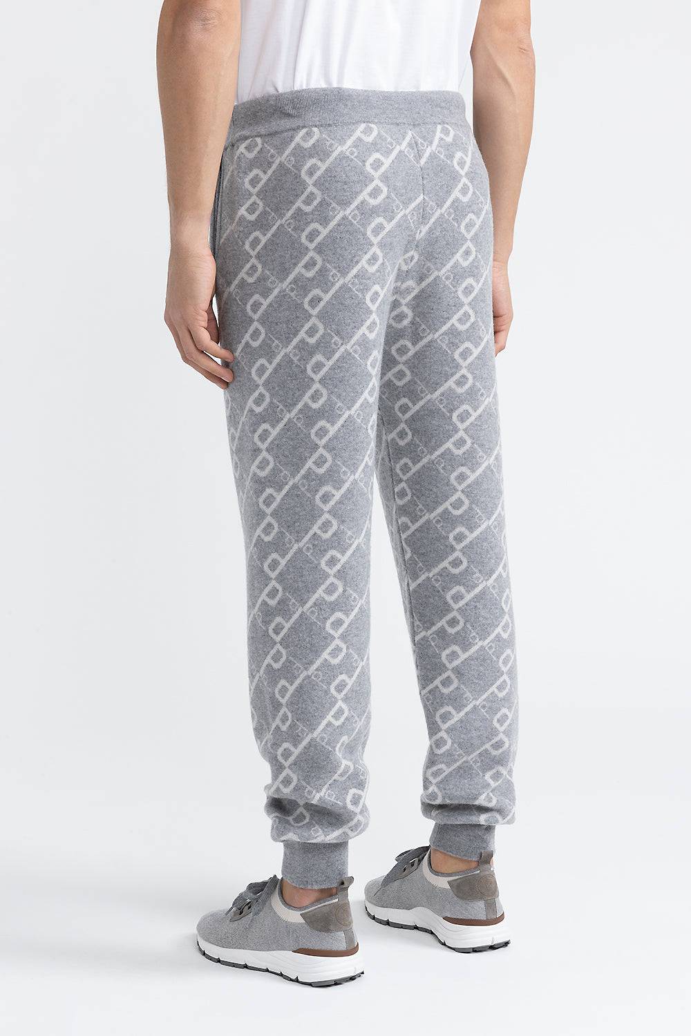 Peserico Pantalone logato in maglia di lana Offerta