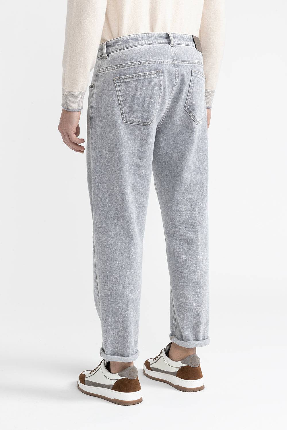Peserico Pantalone denim in twill di cotone stretch Economico