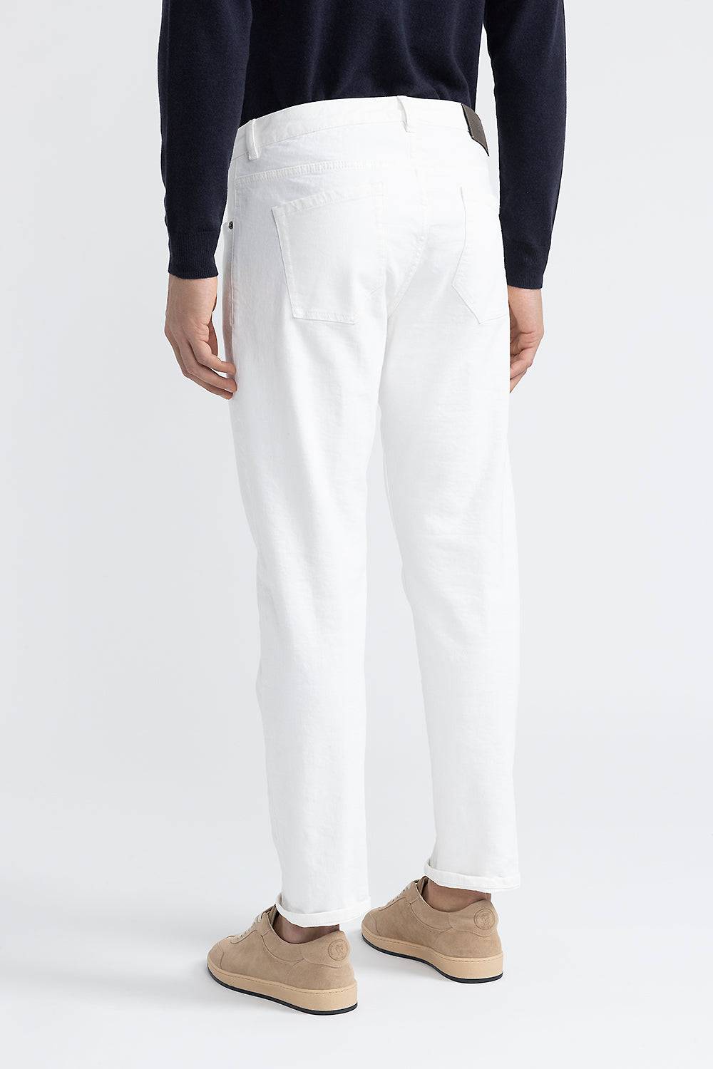 Peserico Pantalone bull denim in twill di cotone stretch Online