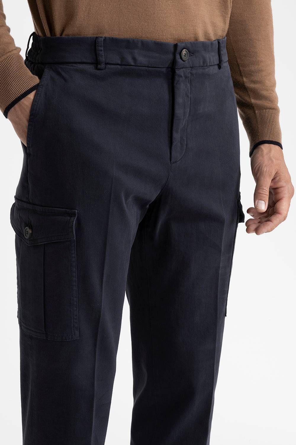 Peserico Pantalone chino tasconato in cotone Offerte