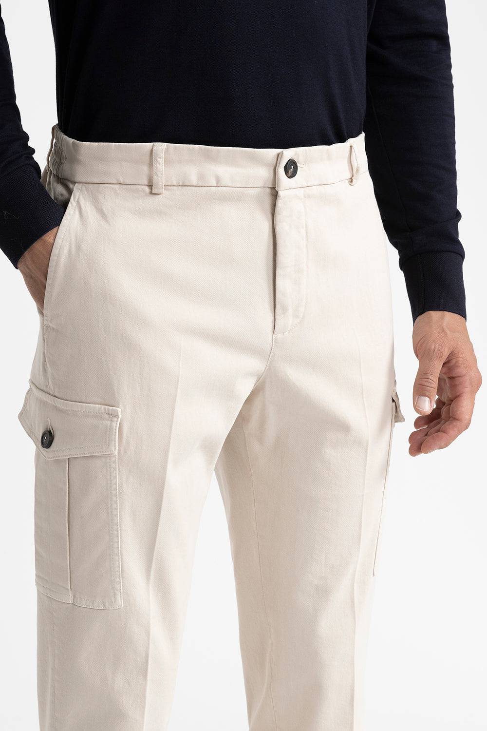 Peserico Pantalone chino tasconato in cotone Hotsell
