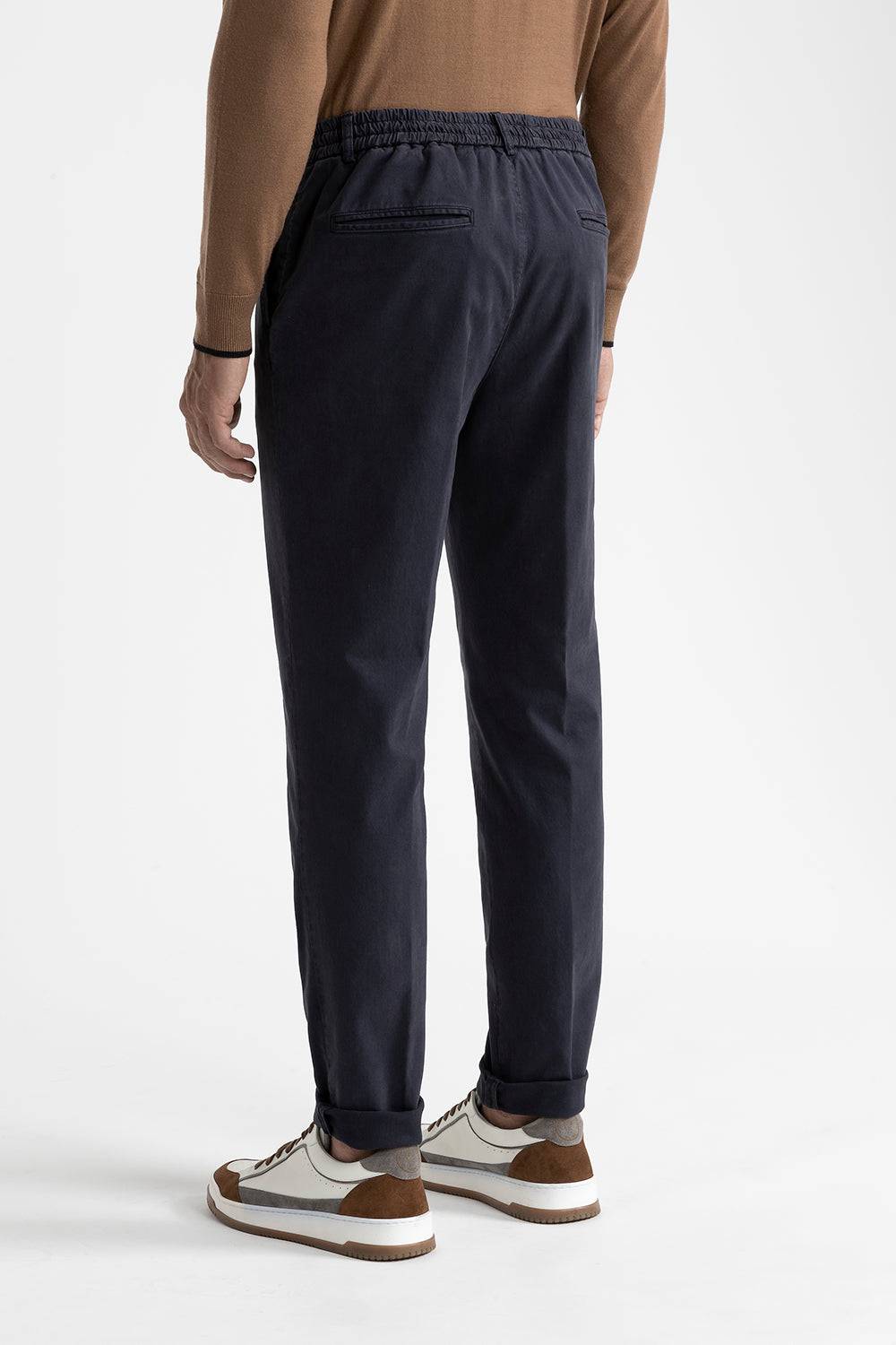 Peserico Pantalone jogger in cotone, seta e tencel I Più Venduti