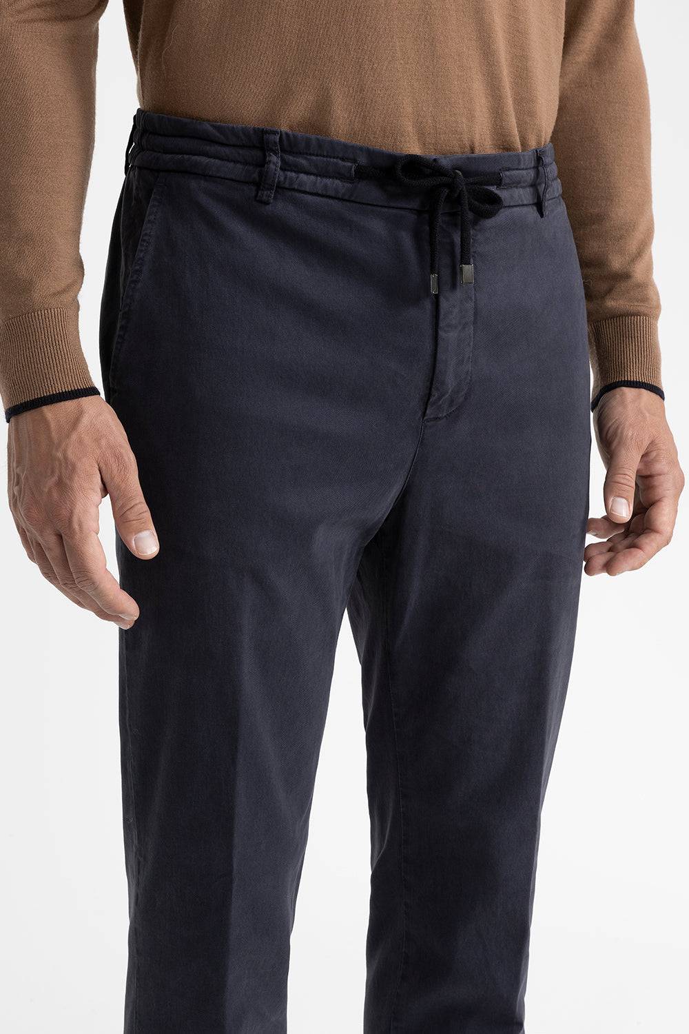 Peserico Pantalone jogger in cotone, seta e tencel I Più Venduti