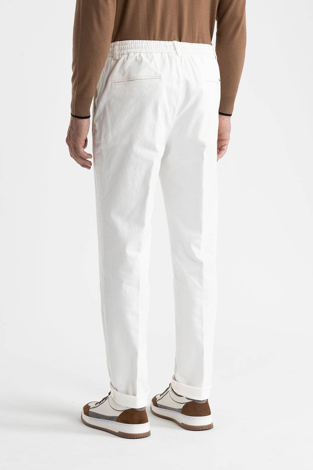 Peserico Pantalone jogger in cotone, seta e tencel Negozio