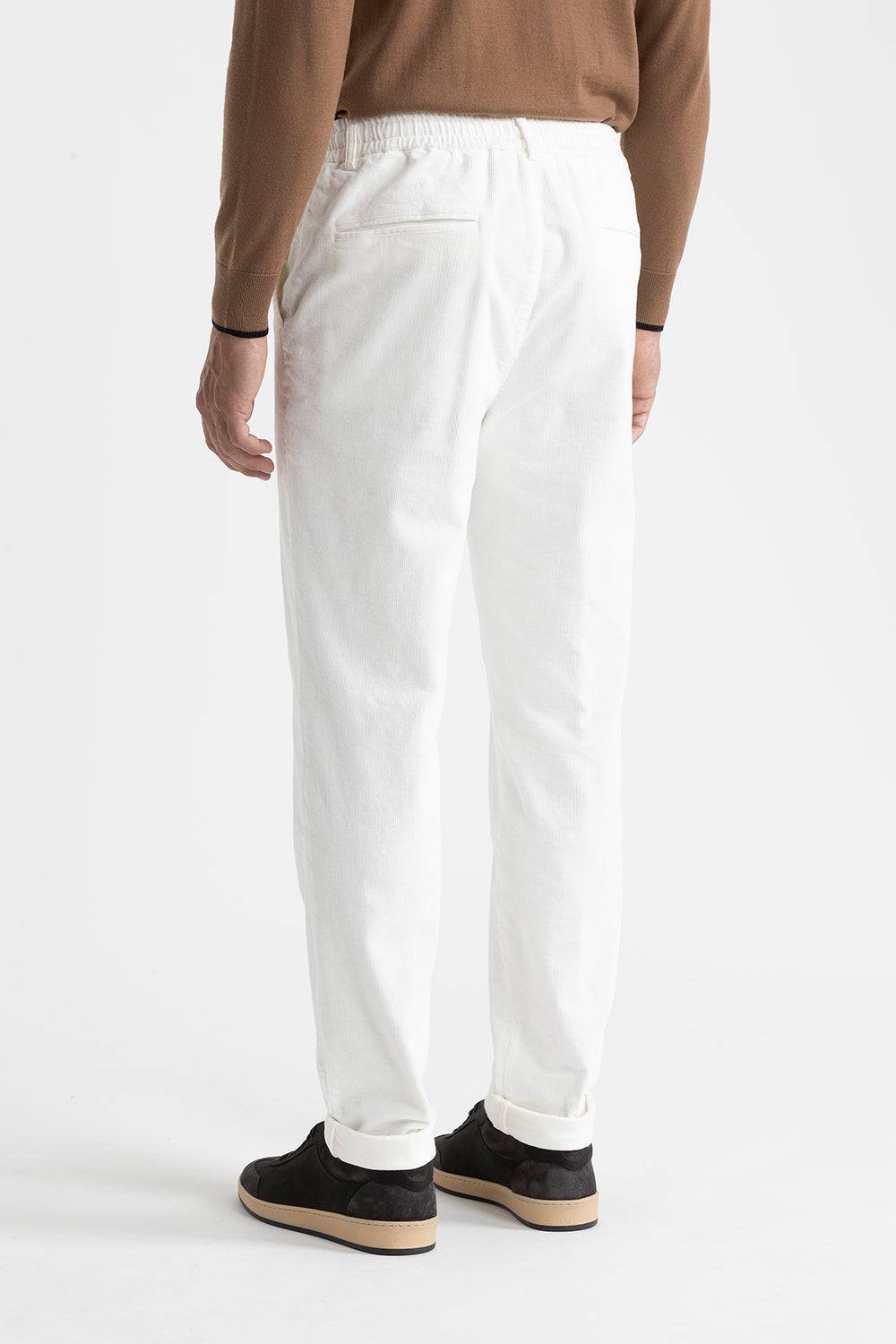 Peserico Pantalone jogger in velluto di cotone Nuova