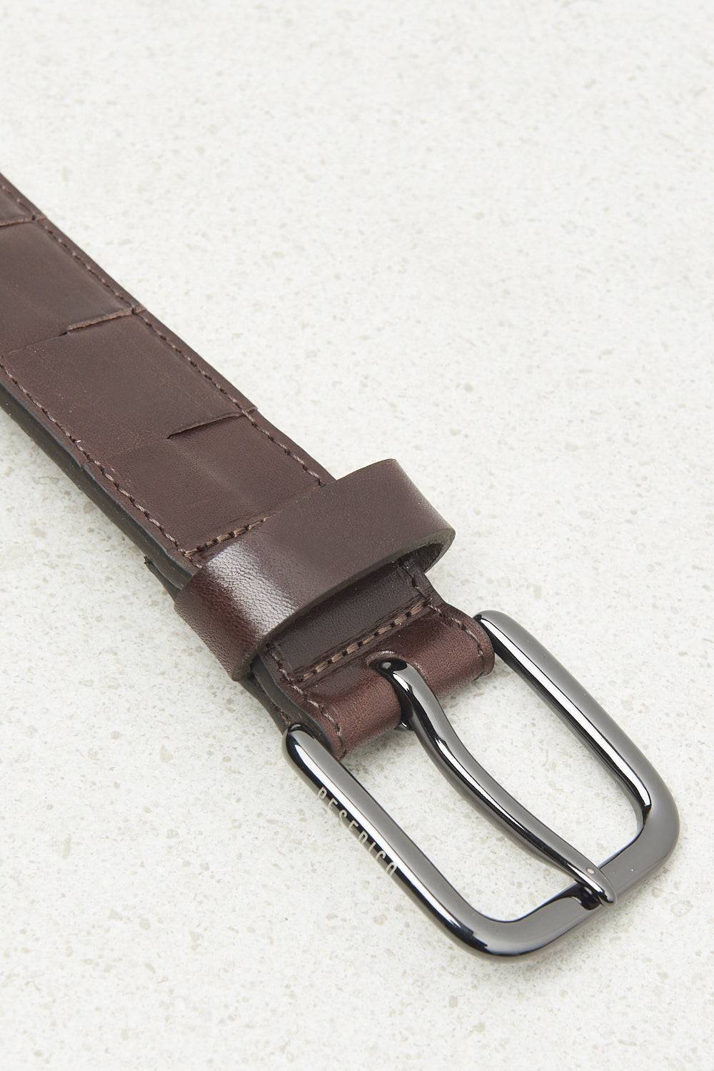 Peserico Cintura in vera pelle intrecciata Vendita