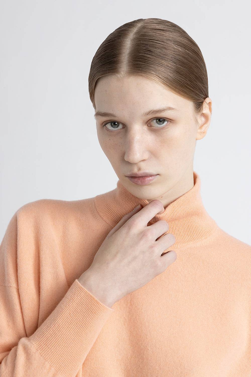 Peserico Maglia collo alto in lana e cashmere Sconto