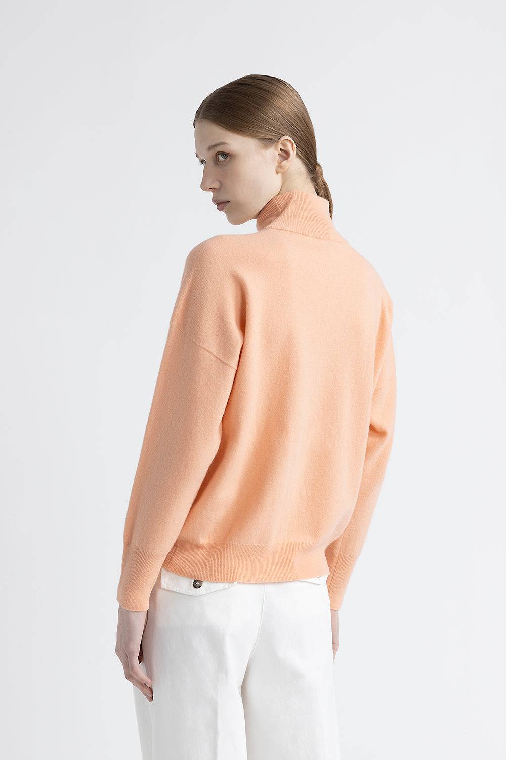 Peserico Maglia collo alto in lana e cashmere Sconto
