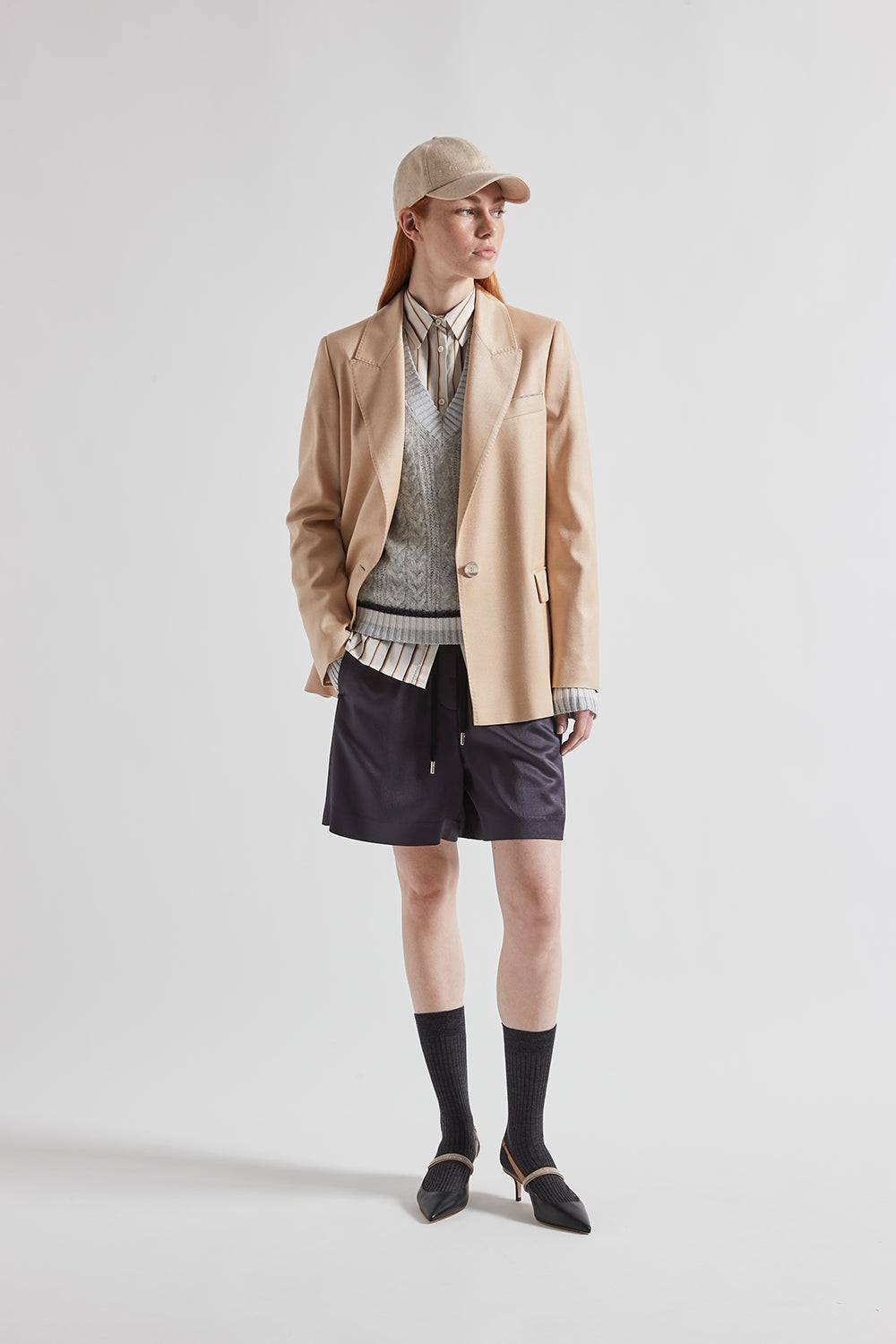 Peserico Shorts in lana viscosa Convenienza