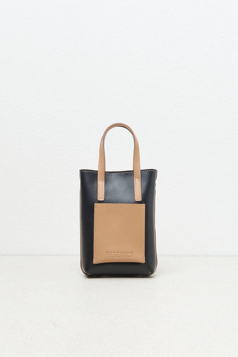 Peserico Borsa micro portacellulare in vera pelle Discount Store per i nuovi prodotti