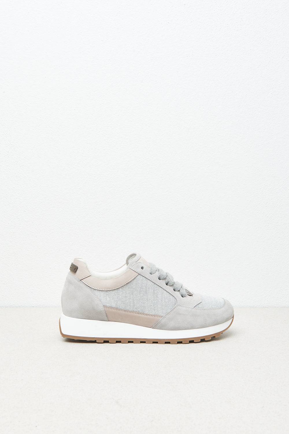 Peserico Sneakers in pelle nabuk scamosciata Economico