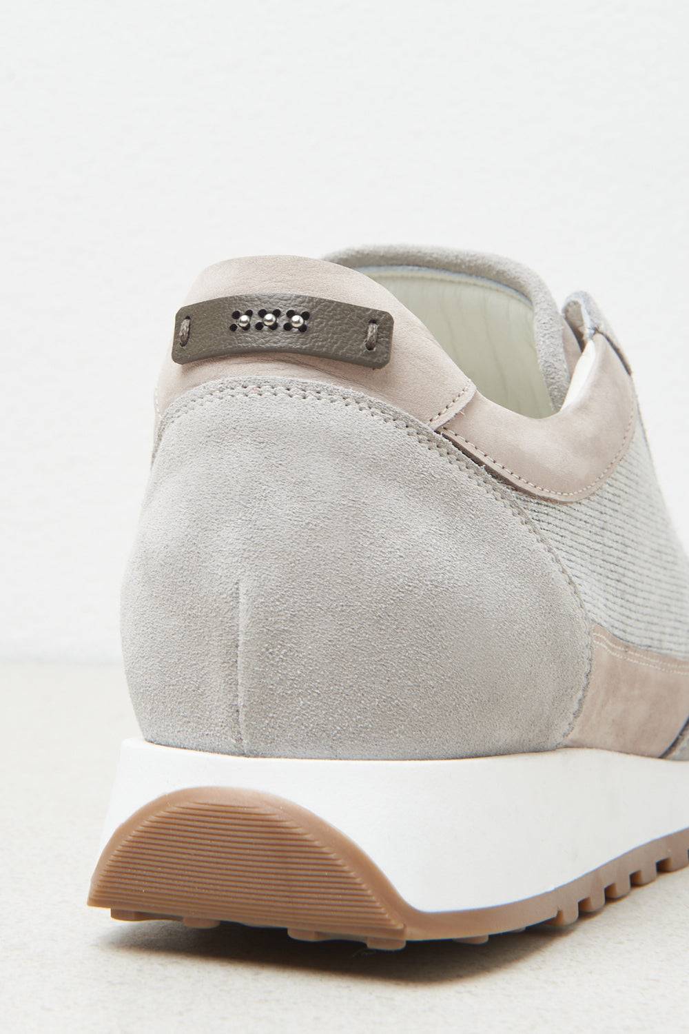 Peserico Sneakers in pelle nabuk scamosciata Economico