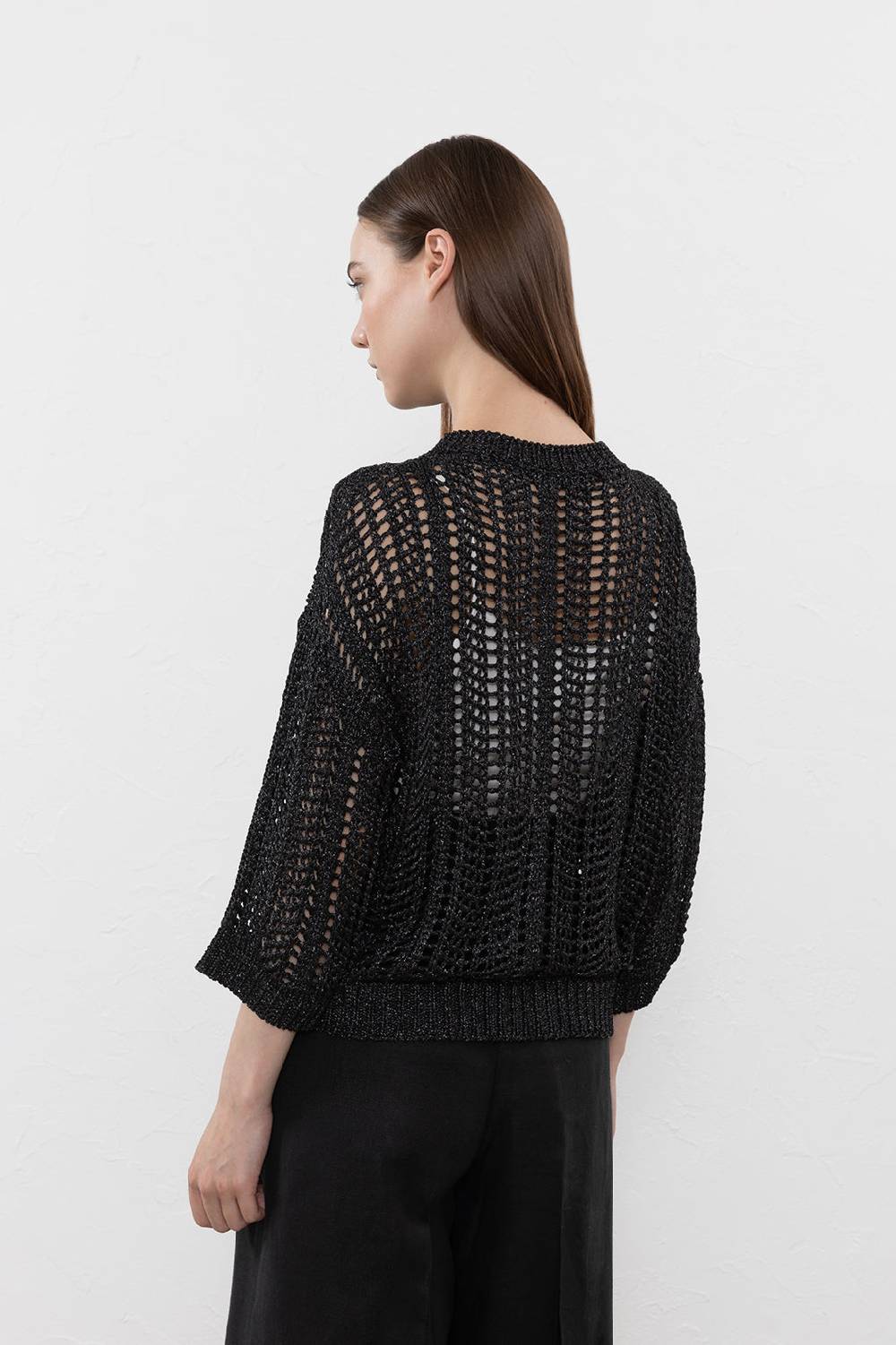 Peserico Maglia in filato di misto viscosa Vendite Flash