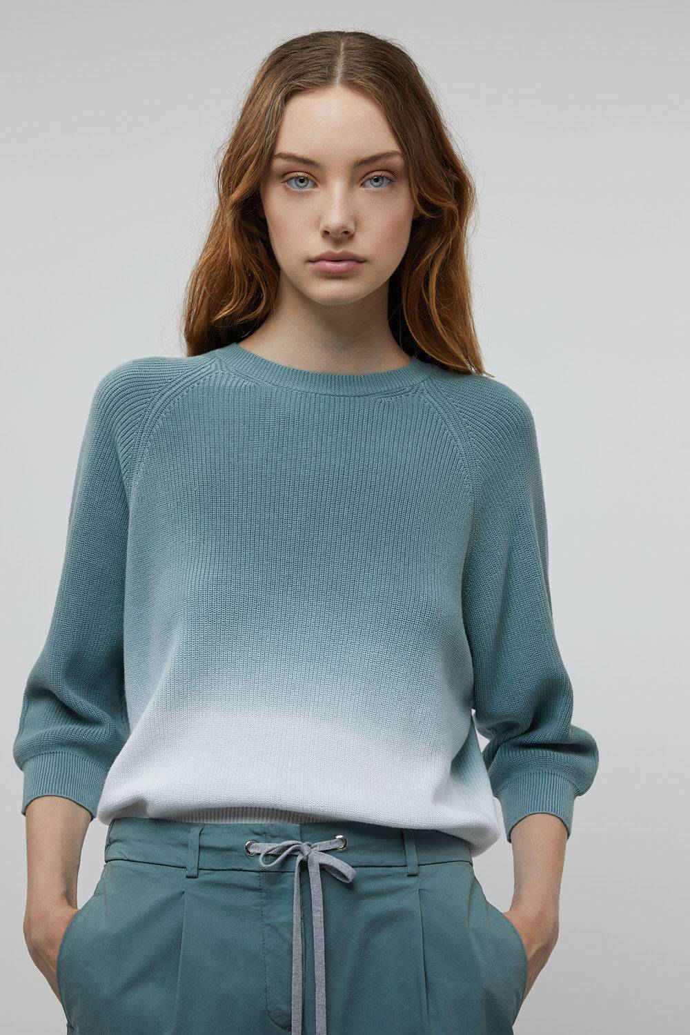 Peserico Maglia in filato di puro cotone Spedizione Gratuita