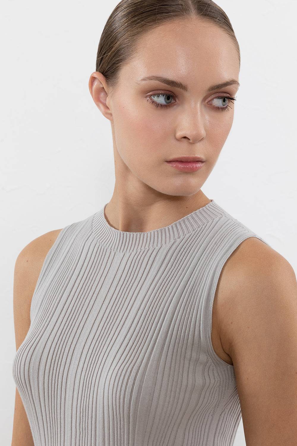 Peserico Top in filato di puro cotone crepe Hotsell