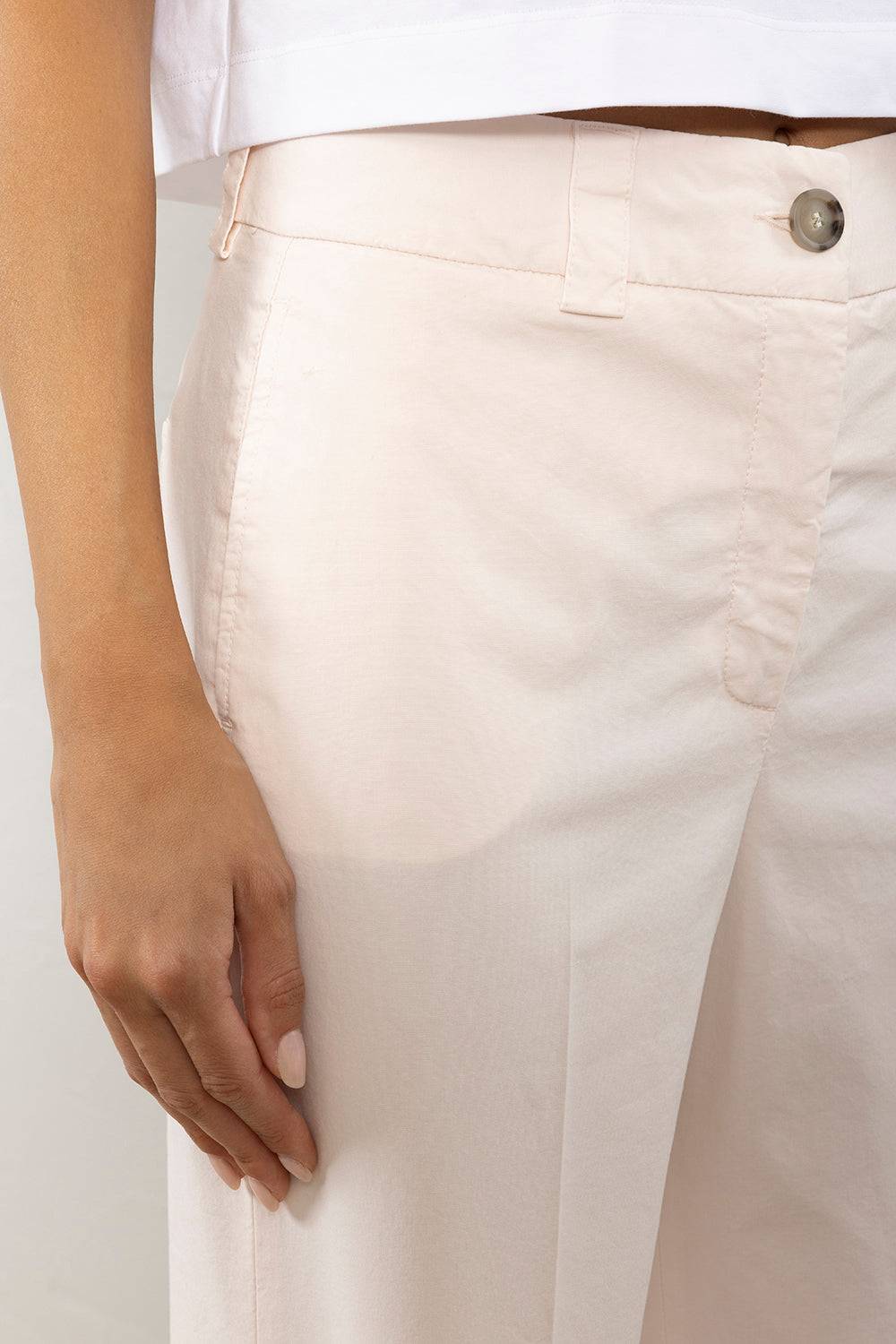 Peserico Pantalone dritto alla caviglia con risvolto Promozione