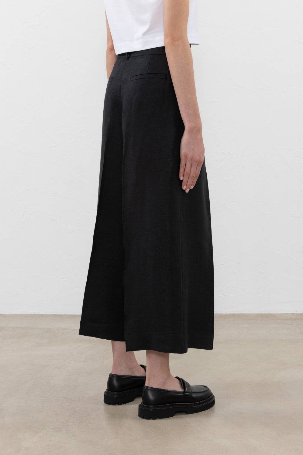 Peserico Pantalone in gabardina di puro lino Pezzi Unici