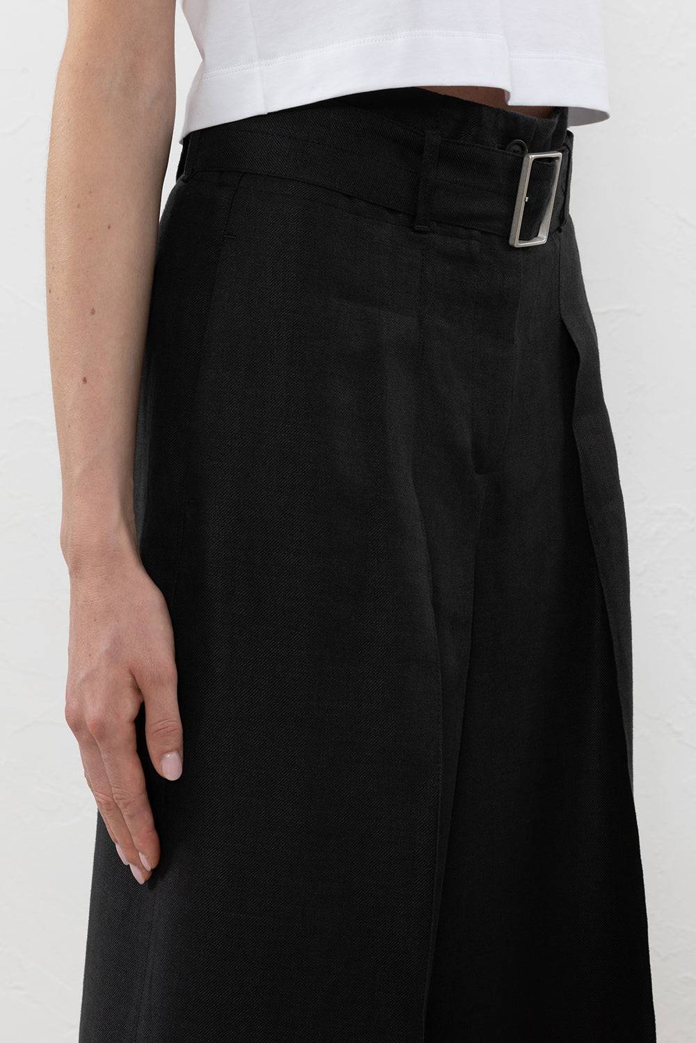 Peserico Pantalone in gabardina di puro lino Pezzi Unici