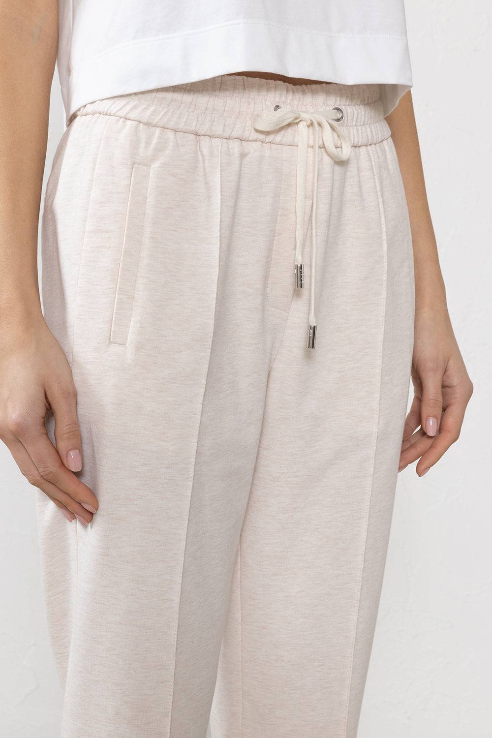 Peserico Pantalone in felpa leggera di cotone Soddisfazione Garantita