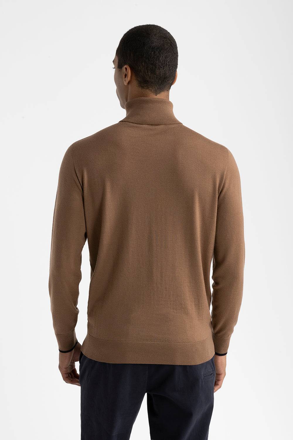 Peserico Maglia collo alto in pura lana vergine Promozione Limitata