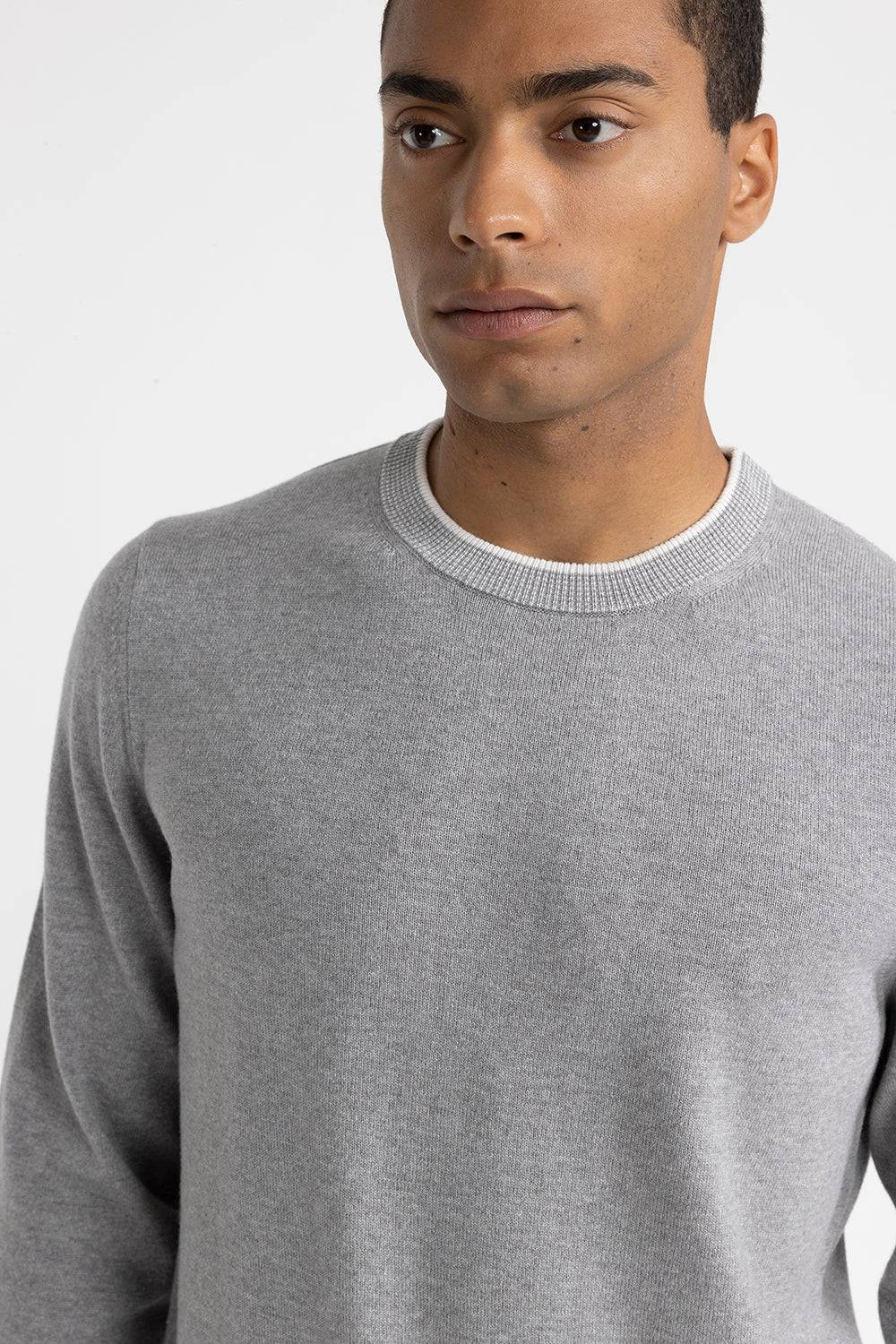 Peserico Maglia girocollo in lana, seta e cashmere Novità