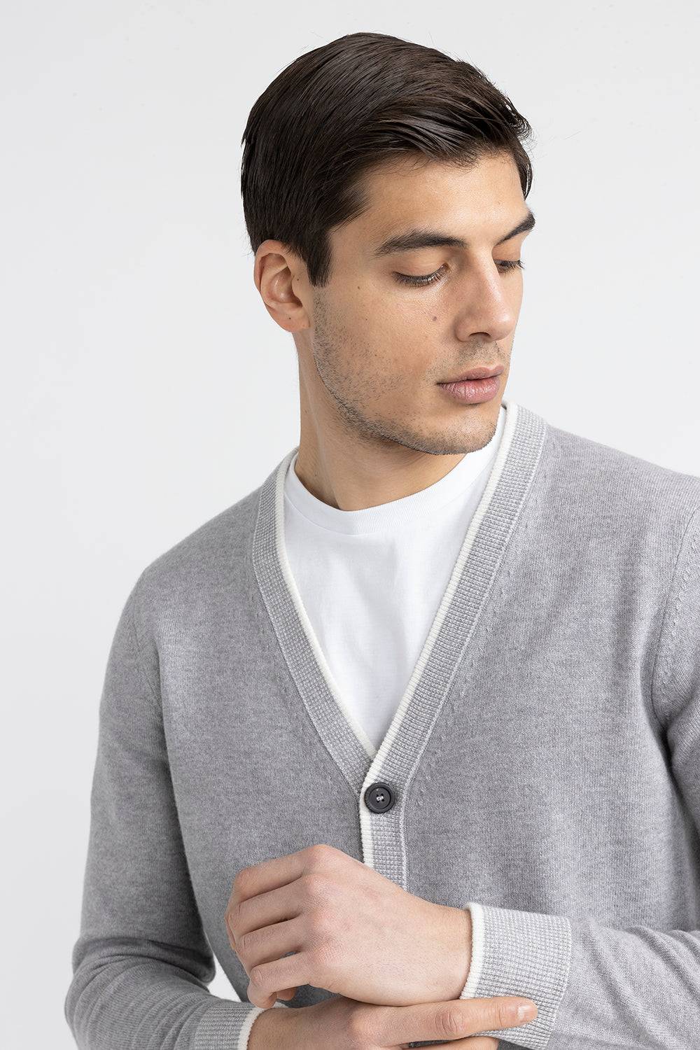Peserico Cardigan in lana, seta e cashmere Sconto