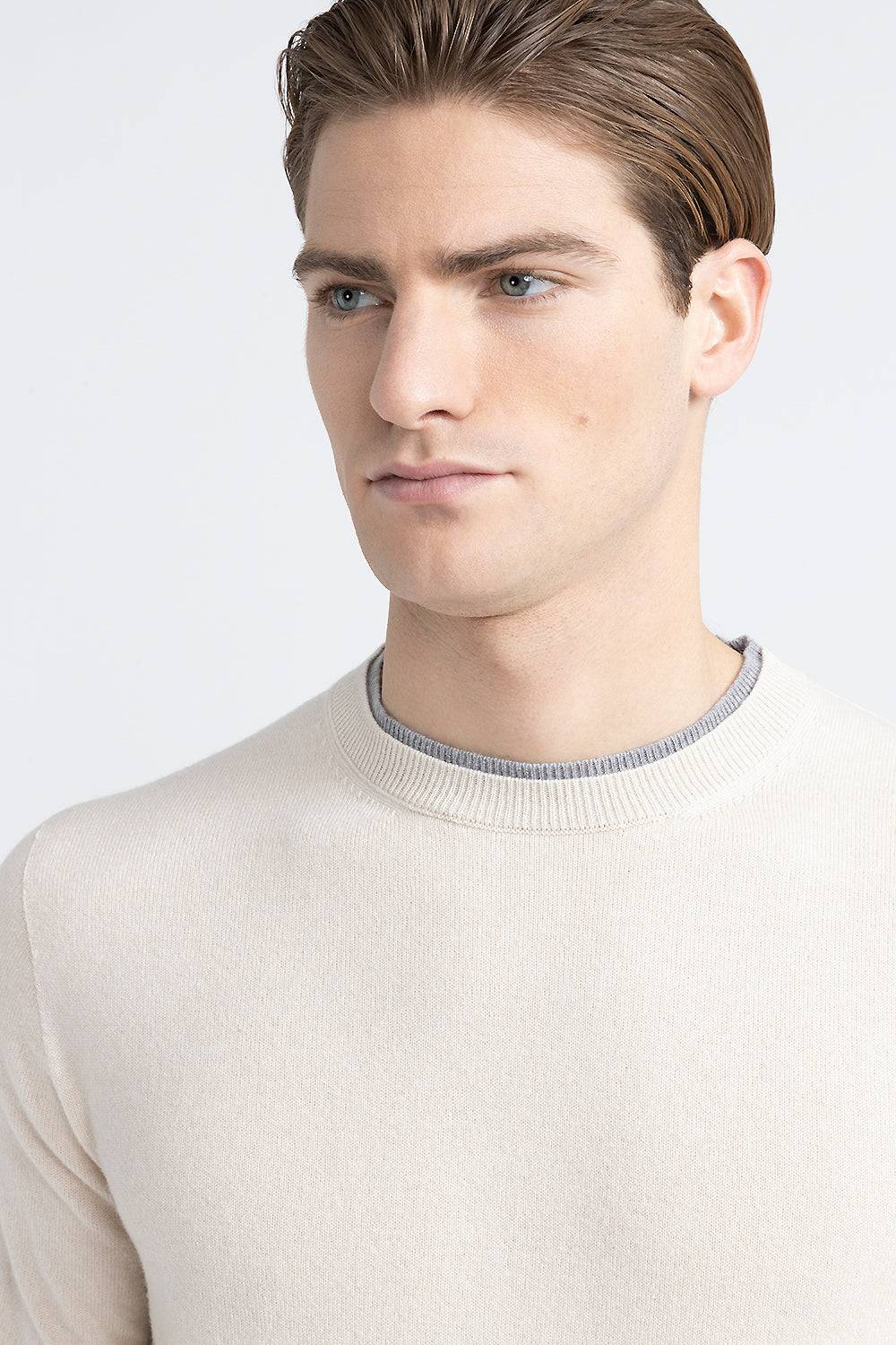 Peserico Maglia in filato in lana, seta e cashmere Economico