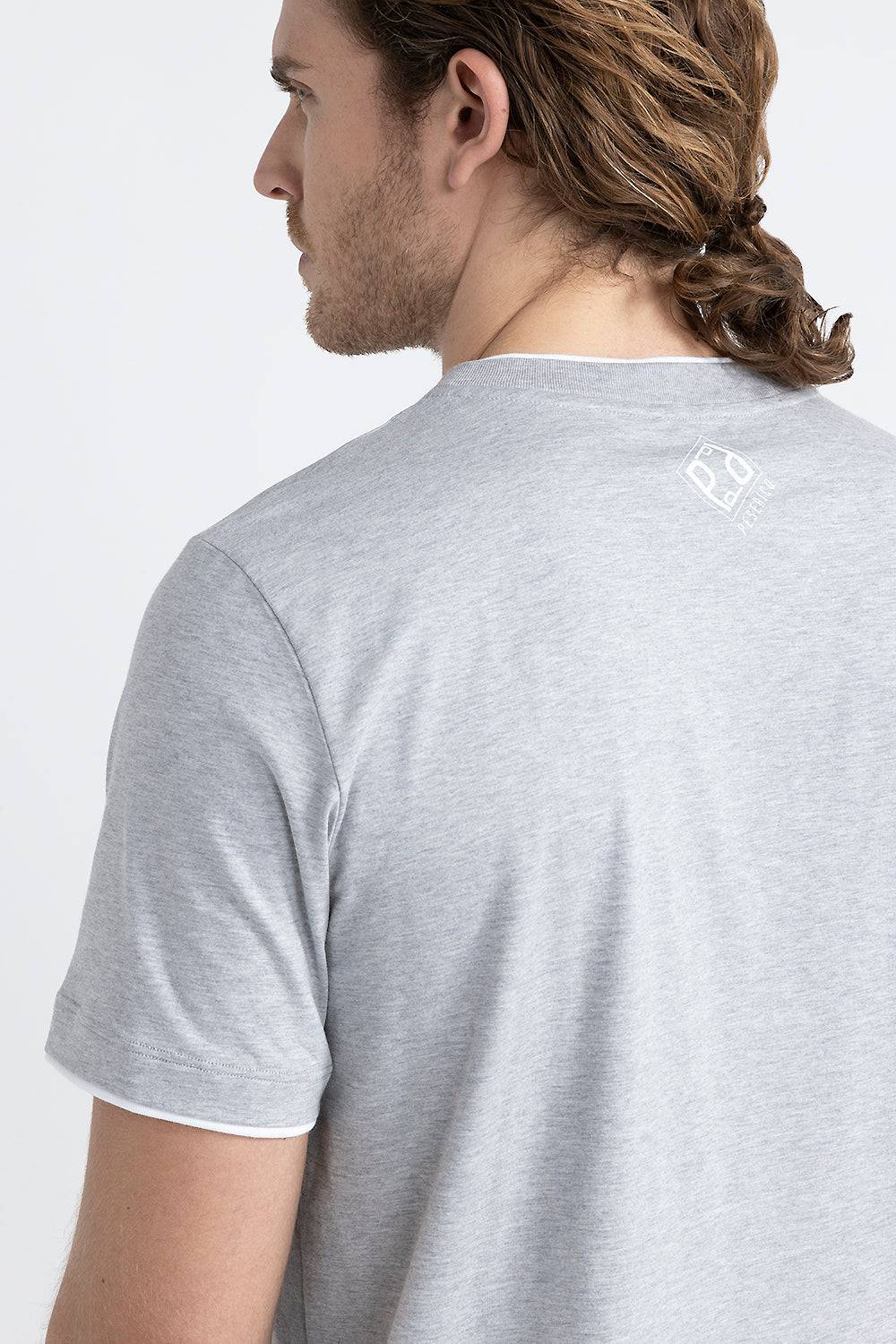 Peserico T-shirt in morbido jersey di puro cotone Saldi